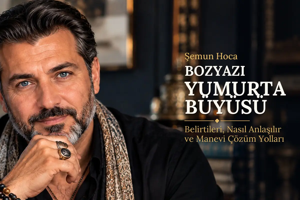Bozyazı Yumurta Büyüsü – Şemun Hoca rehberi (temsili görsel)