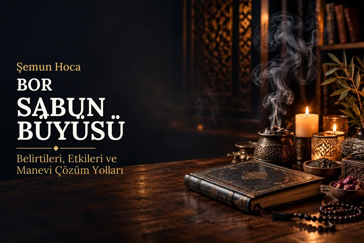 Bor Sabun Büyüsü – Şemun Hoca rehberi (temsili görsel)