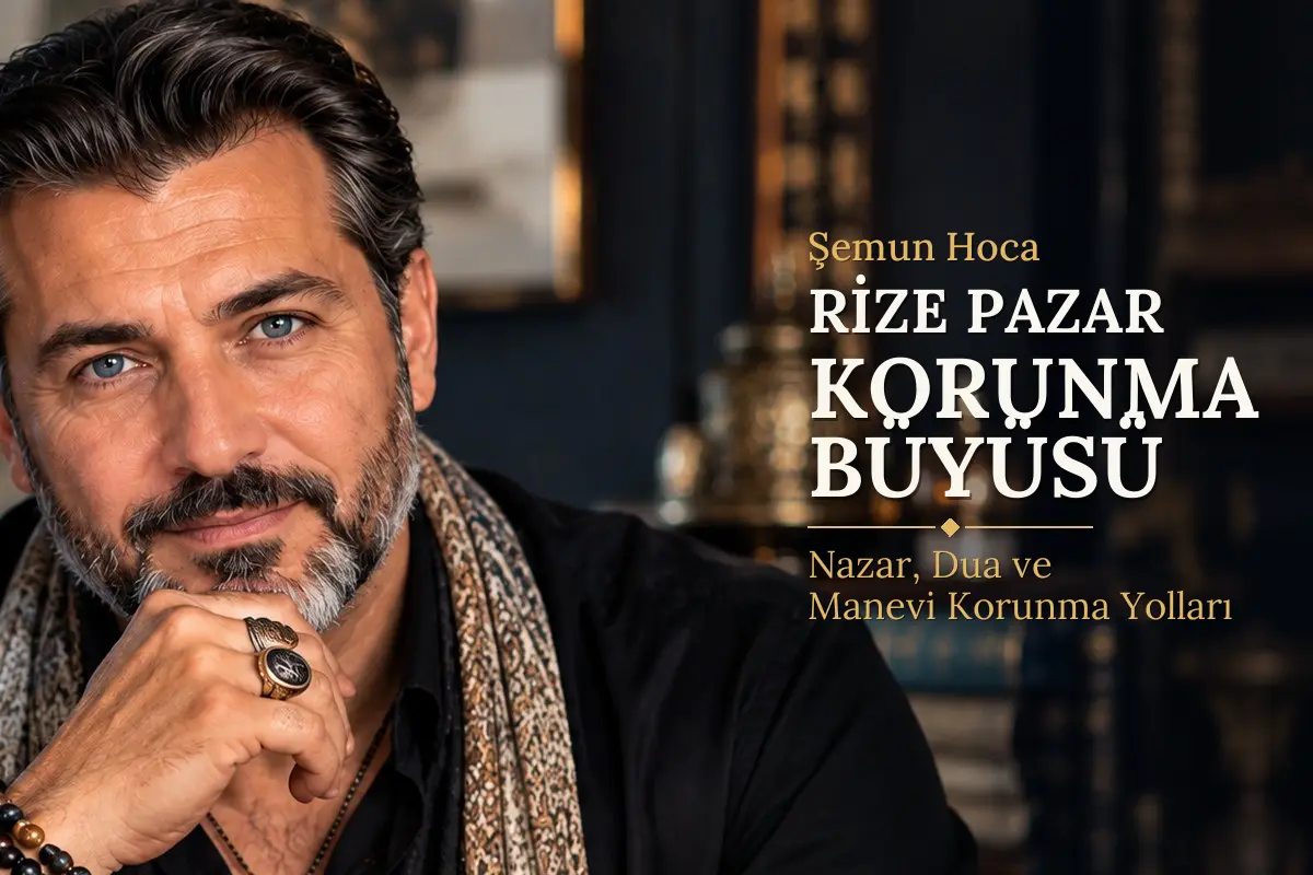 Rize Pazar Korunma Büyüsü – Şemun Hoca rehberi (temsili görsel)