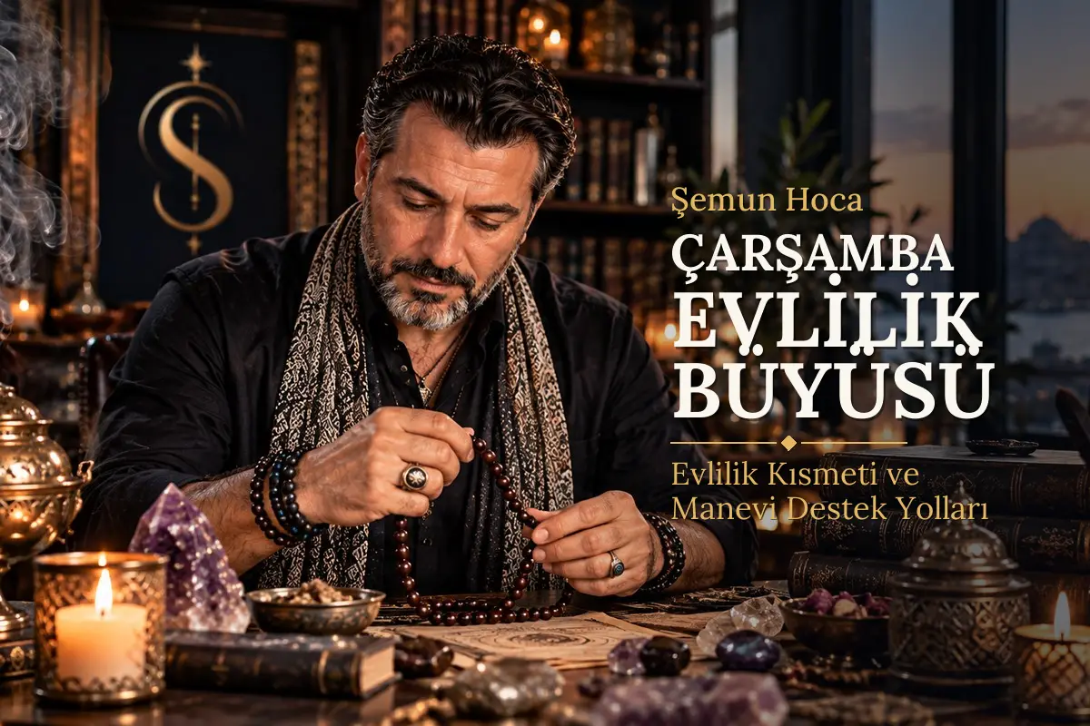 Çarşamba Evlilik Büyüsü – Şemun Hoca rehberi (temsili görsel)