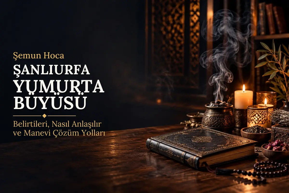 Şanlıurfa Yumurta Büyüsü – Şemun Hoca rehberi (temsili görsel)