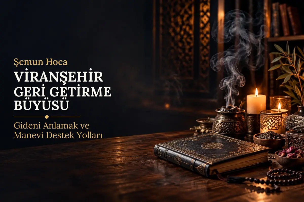 Viranşehir Geri Getirme Büyüsü – Şemun Hoca rehberi (temsili görsel)