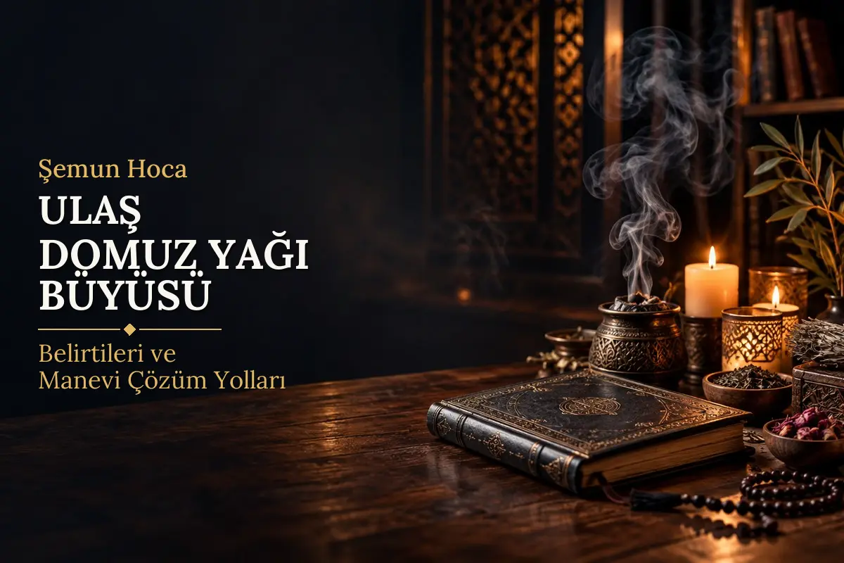 Ulaş Domuz Yağı Büyüsü – Şemun Hoca rehberi (temsili görsel)