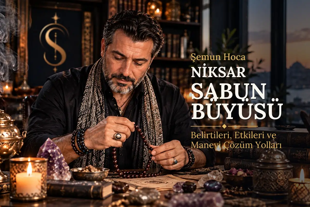 Niksar Sabun Büyüsü – Şemun Hoca rehberi (temsili görsel)