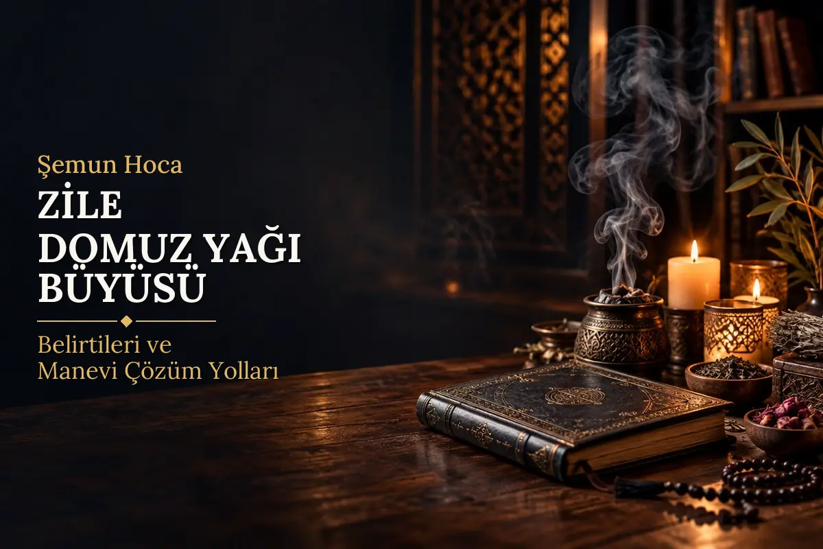 Zile Domuz Yağı Büyüsü – Şemun Hoca rehberi (temsili görsel)