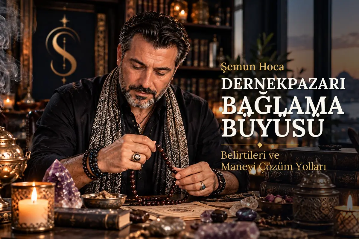 Dernekpazarı Bağlama Büyüsü – Şemun Hoca rehberi (temsili görsel)