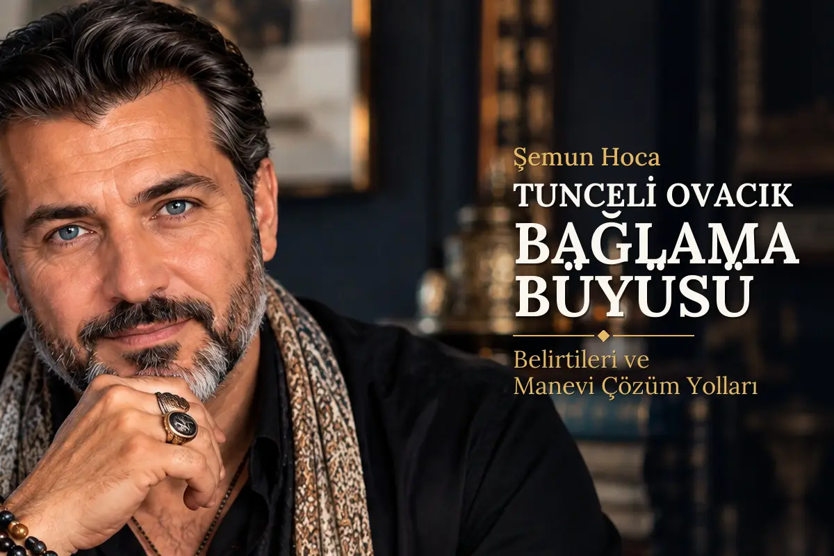 Tunceli Ovacık Bağlama Büyüsü – Şemun Hoca rehberi (temsili görsel)