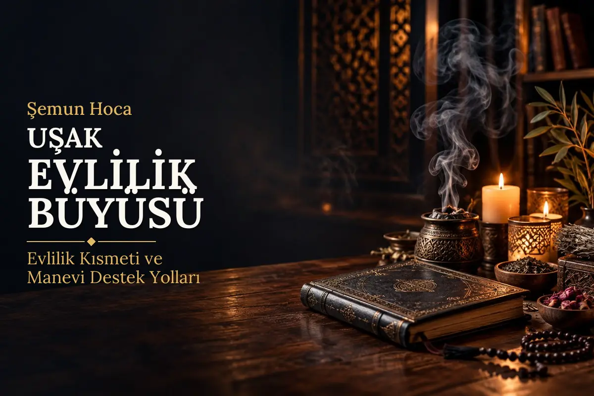 Uşak Evlilik Büyüsü – Şemun Hoca rehberi (temsili görsel)