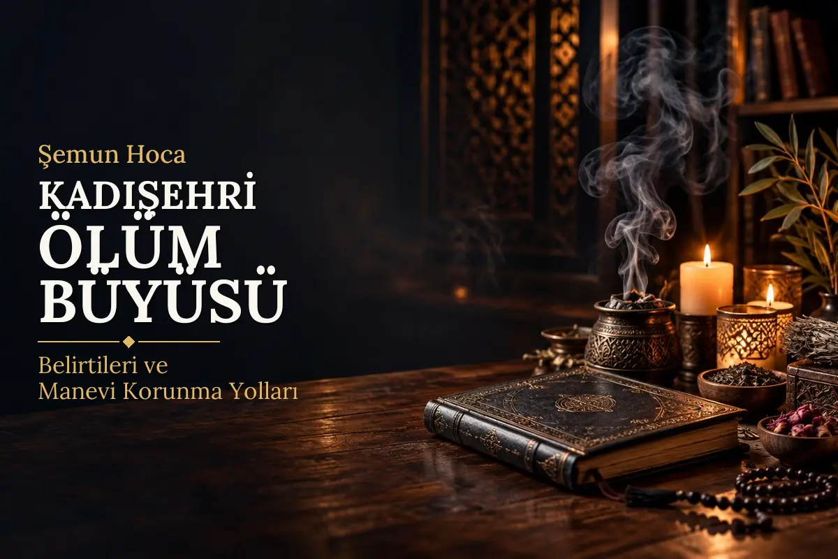 Kadışehri Ölüm Büyüsü – Şemun Hoca rehberi (temsili görsel)