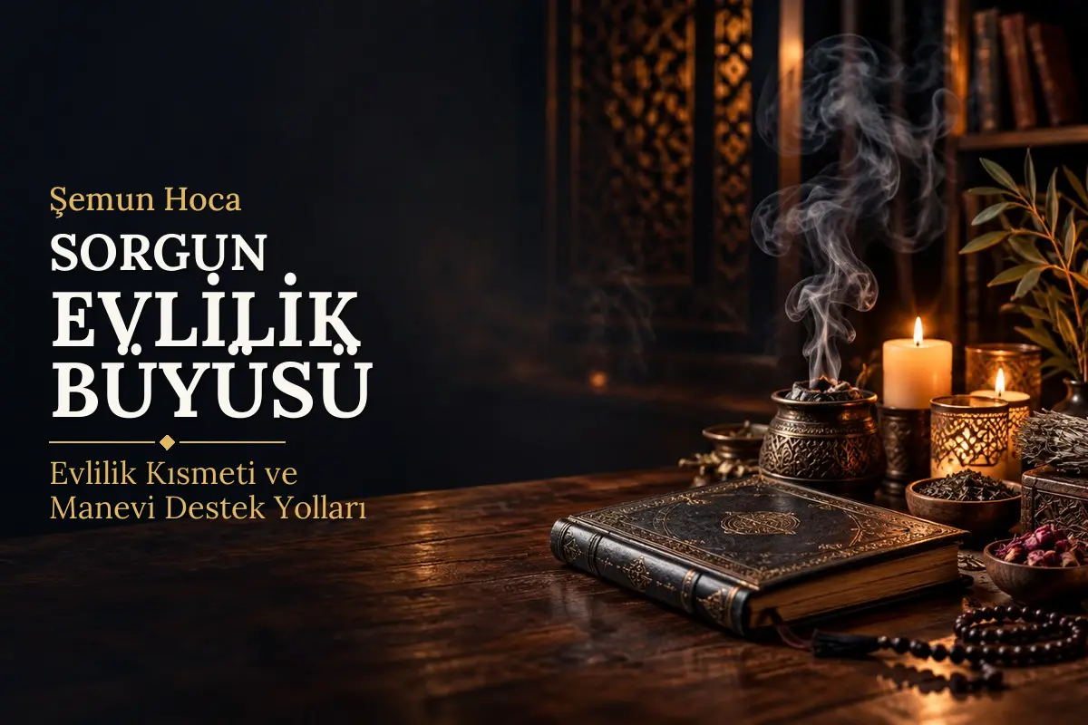 Sorgun Evlilik Büyüsü – Şemun Hoca rehberi (temsili görsel)