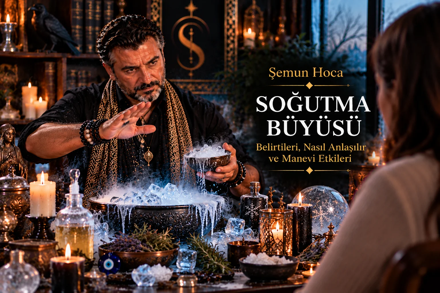 Soğutma Büyüsü hakkında geleneksel anlatıları açıklayan görsel (temsili)