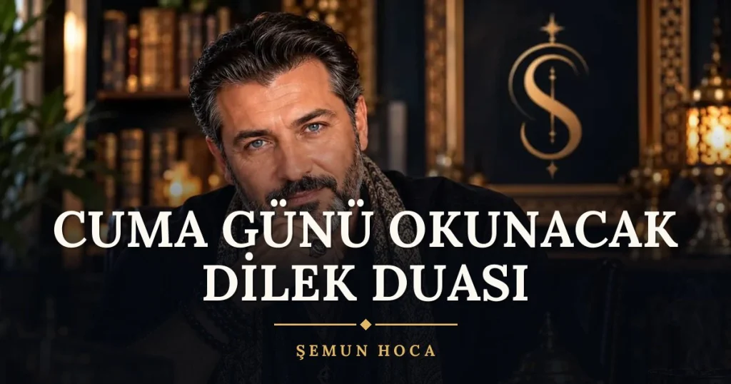 Cuma Günü Okunacak Dilek Duası – Türkçe dilek duası ve açıklaması, Şemun Hoca