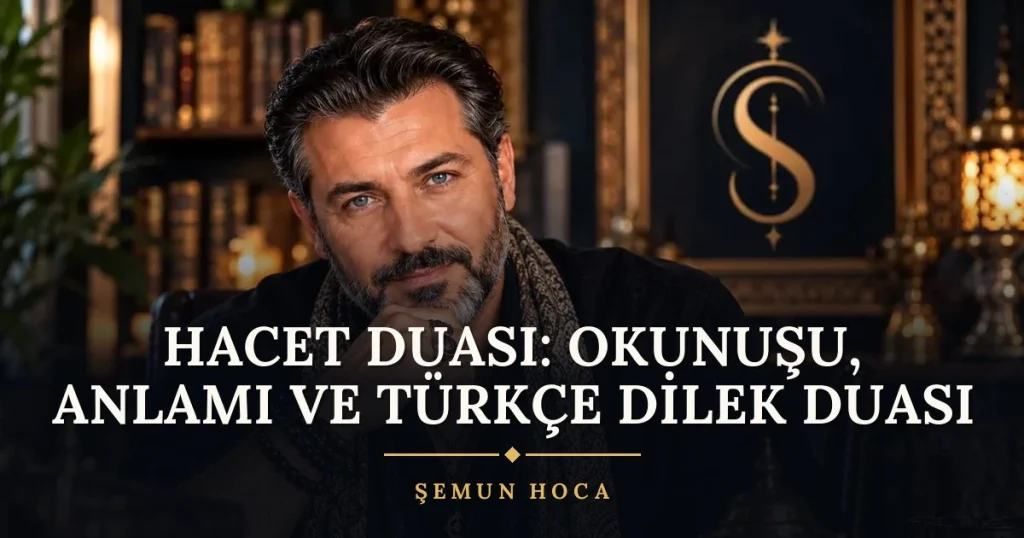 Hacet Duası: Okunuşu, Anlamı ve Türkçe Dilek Duası – Türkçe dilek duası ve açıklaması, Şemun Hoca