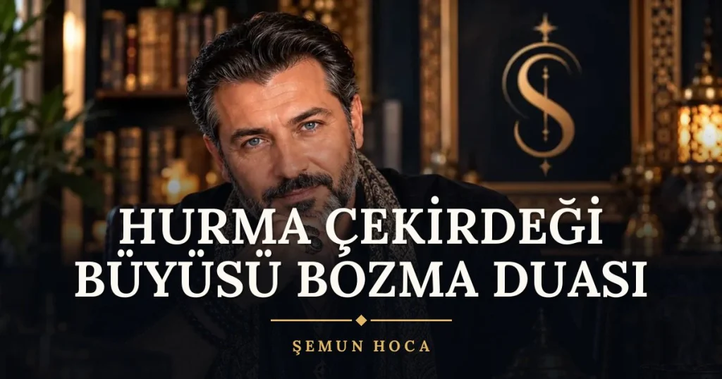 Hurma Çekirdeği Büyüsü Bozma Duası – Türkçe dilek duası ve açıklaması, Şemun Hoca
