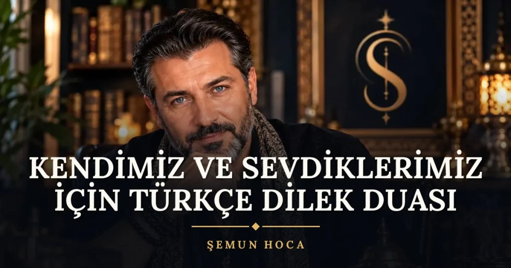 Kendimiz ve Sevdiklerimiz İçin Türkçe Dilek Duası – Türkçe dilek duası ve açıklaması, Şemun Hoca