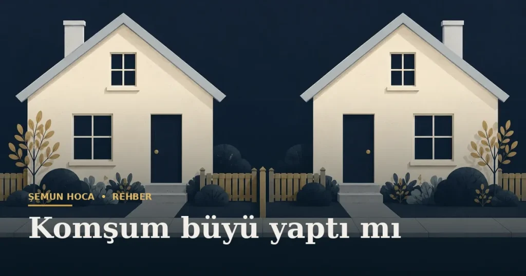 Komşum büyü yaptı mı — Şemun Hoca bilgi rehberi başlıklı görseli