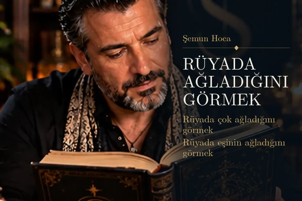 Rüyada ağladığını görmek tabiri — Şemun Hoca rüya yorumu: rüyada çok ağladığını görmek