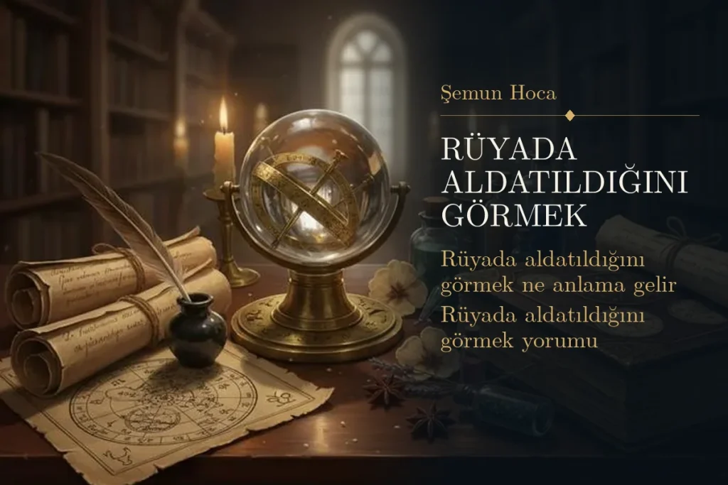 Rüyada aldatıldığını görmek tabiri — Şemun Hoca rüya yorumu: rüyada aldatıldığını görmek ne anlama gelir