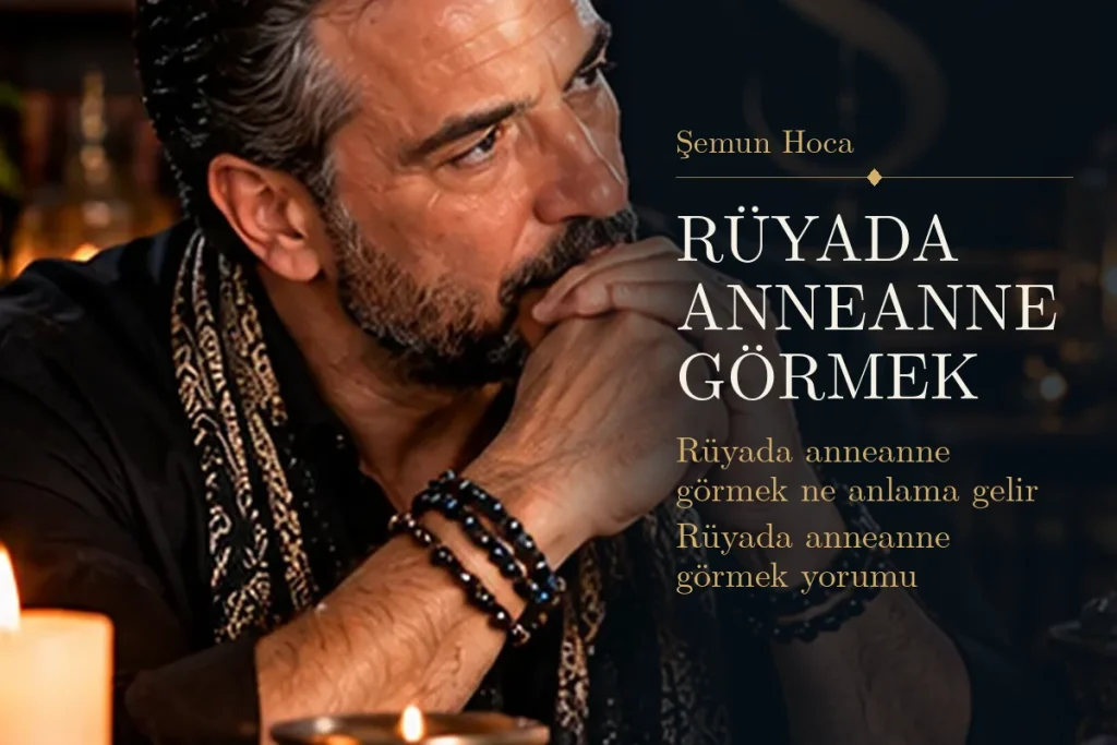 Rüyada anneanne görmek tabiri — Şemun Hoca rüya yorumu: rüyada anneanne görmek ne anlama gelir
