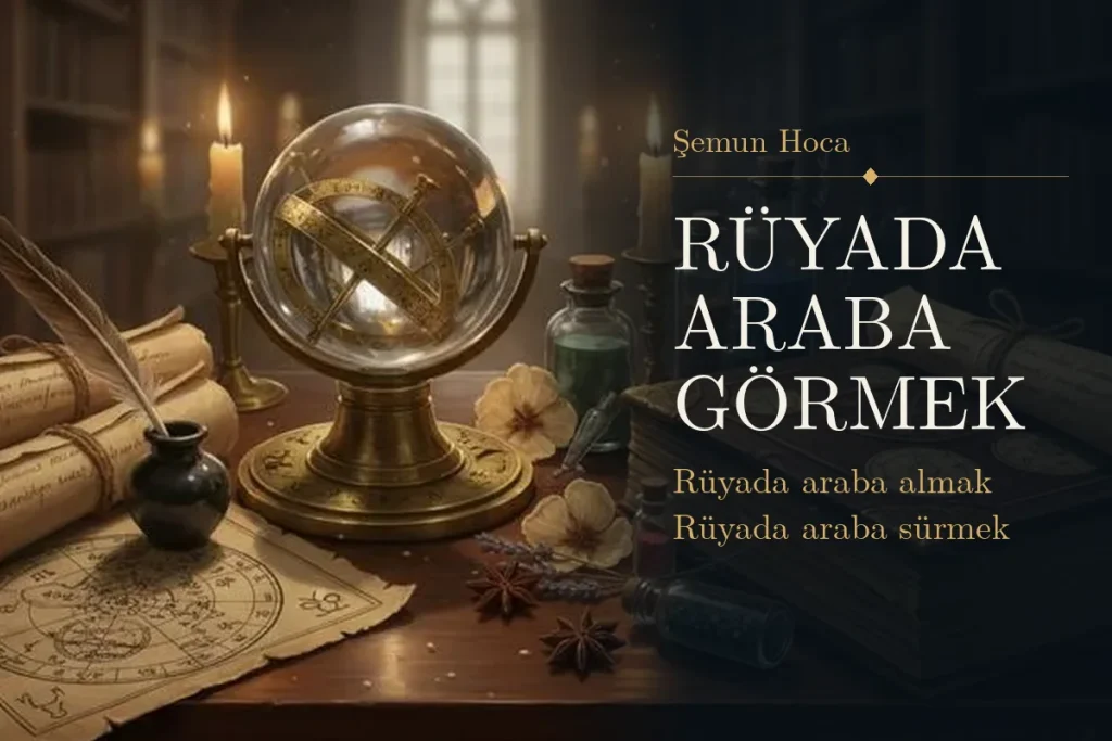 Rüyada araba görmek tabiri — Şemun Hoca rüya yorumu: rüyada araba almak