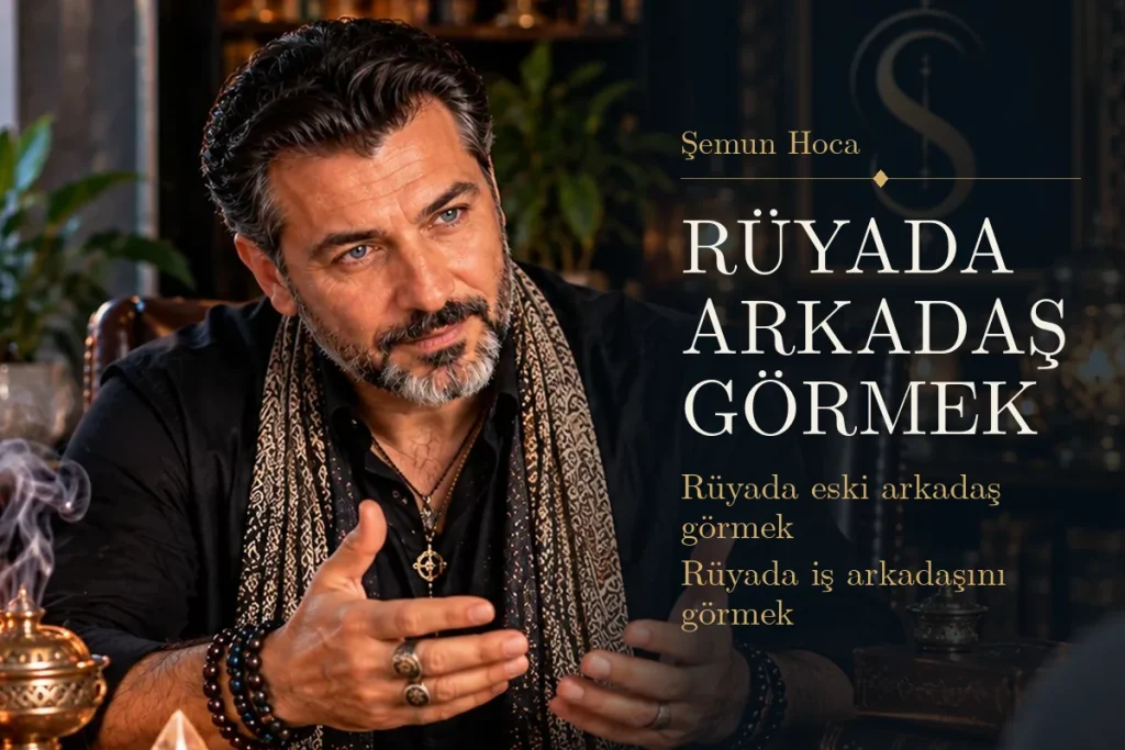 Rüyada arkadaş görmek tabiri — Şemun Hoca rüya yorumu: rüyada eski arkadaş görmek