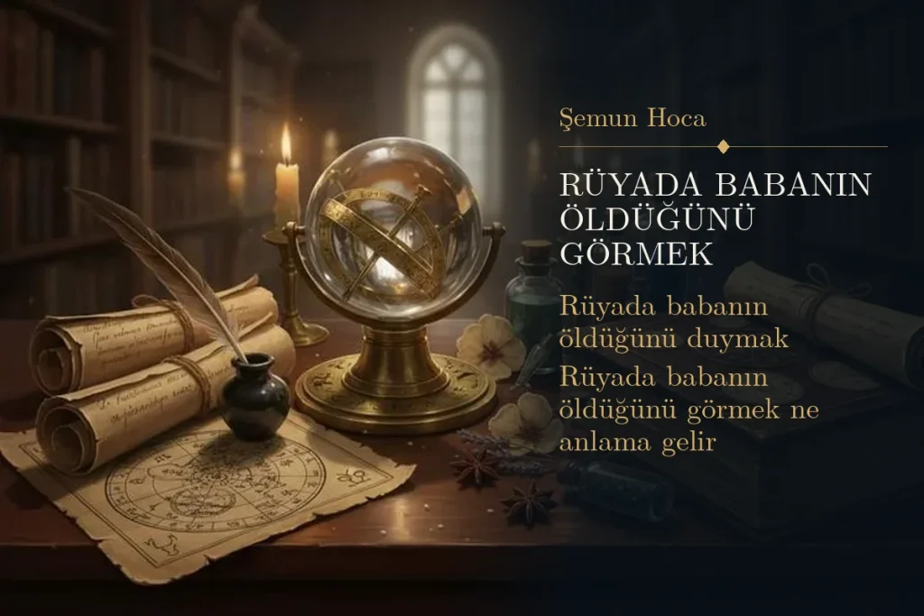 Rüyada babanın öldüğünü görmek tabiri — Şemun Hoca rüya yorumu: rüyada babanın öldüğünü duymak