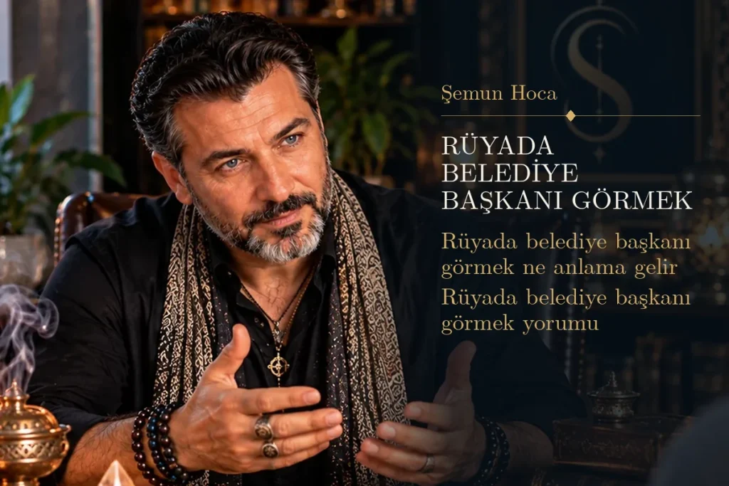 Rüyada belediye başkanı görmek tabiri — Şemun Hoca rüya yorumu: rüyada belediye başkanı görmek ne anlama gelir