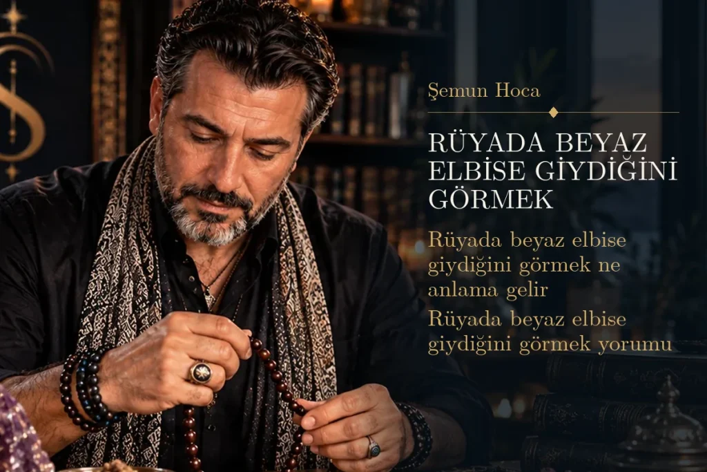 Rüyada beyaz elbise giydiğini görmek tabiri — Şemun Hoca rüya yorumu: rüyada beyaz elbise giydiğini görmek ne anlama gelir