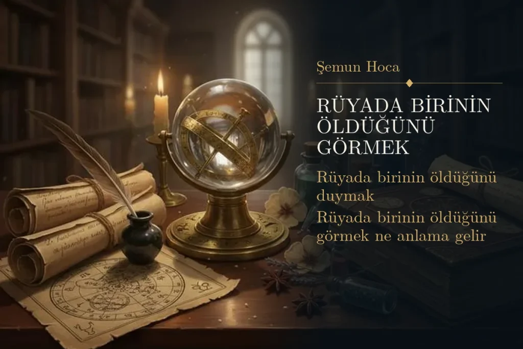 Rüyada birinin öldüğünü görmek tabiri — Şemun Hoca rüya yorumu: rüyada birinin öldüğünü duymak