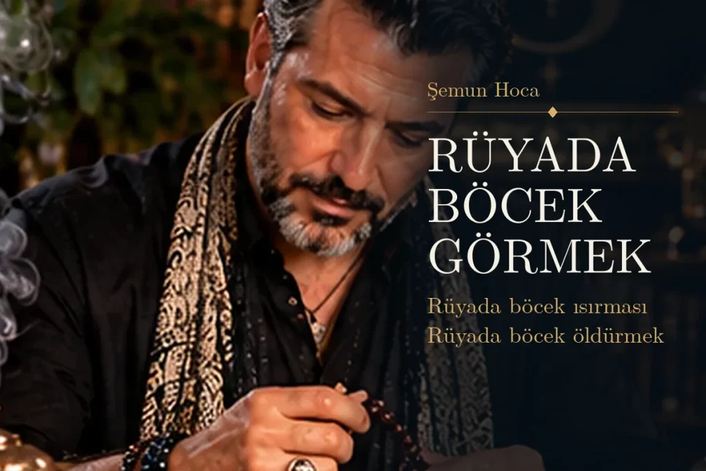 Rüyada böcek görmek tabiri — Şemun Hoca rüya yorumu: rüyada böcek ısırması