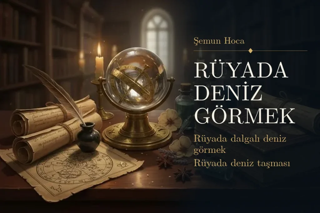 Rüyada deniz görmek tabiri — Şemun Hoca rüya yorumu: rüyada dalgalı deniz görmek