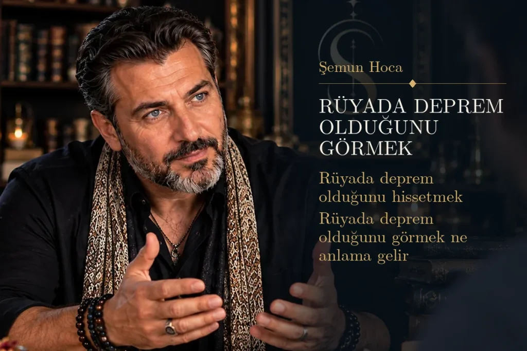 Rüyada deprem olduğunu görmek tabiri — Şemun Hoca rüya yorumu: rüyada deprem olduğunu hissetmek