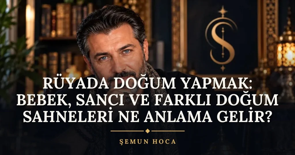 Rüyada Doğum Yapmak: Bebek, Sancı ve Farklı Doğum Sahneleri ne anlama gelir? Rüya tabiri ve anlamı – Şemun Hoca