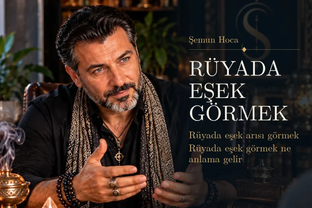 Rüyada eşek görmek tabiri — Şemun Hoca rüya yorumu: rüyada eşek arısı görmek