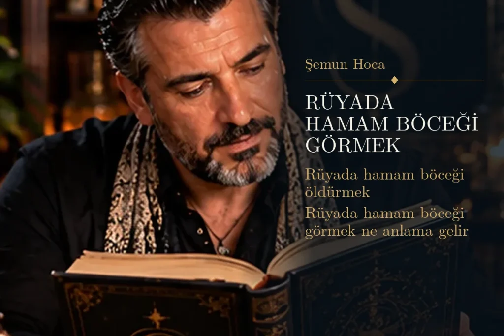 Rüyada hamam böceği görmek tabiri — Şemun Hoca rüya yorumu: rüyada hamam böceği öldürmek