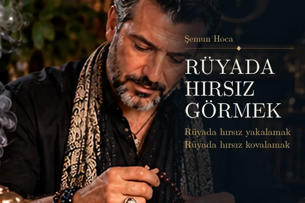 Rüyada hırsız görmek tabiri — Şemun Hoca rüya yorumu: rüyada hırsız yakalamak
