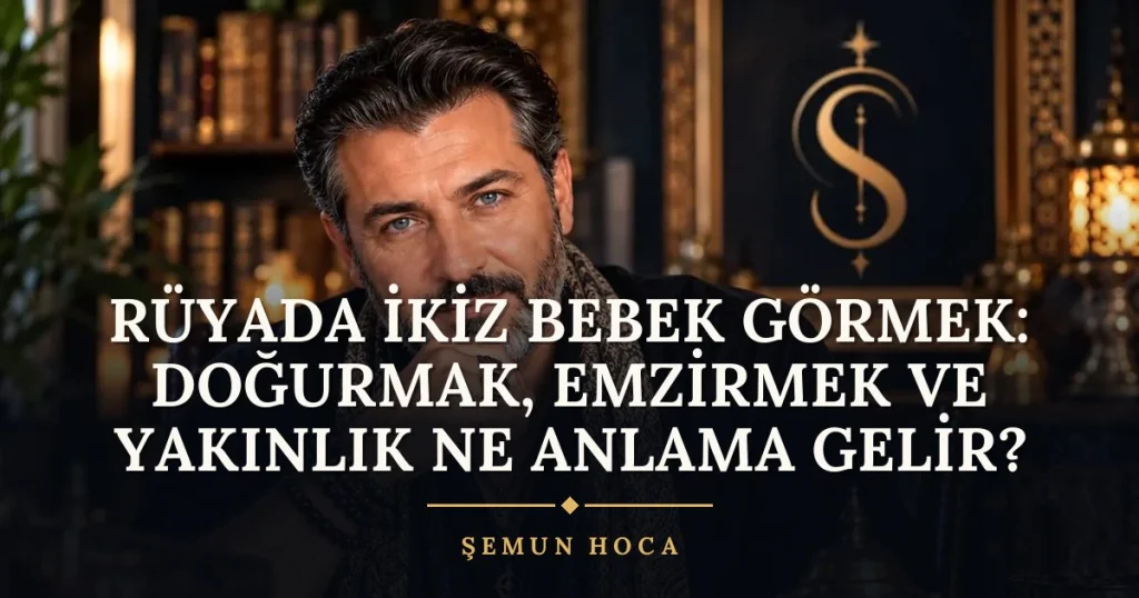 Rüyada İkiz Bebek Görmek: Doğurmak, Emzirmek ve Yakınlık ne anlama gelir? Rüya tabiri ve anlamı – Şemun Hoca