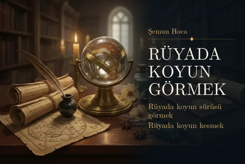 Rüyada koyun görmek tabiri — Şemun Hoca rüya yorumu: rüyada koyun sürüsü görmek