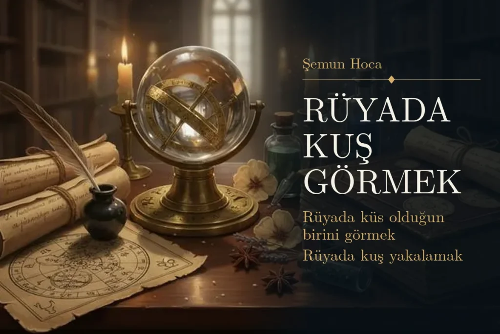 Rüyada kuş görmek tabiri — Şemun Hoca rüya yorumu: rüyada küs olduğun birini görmek