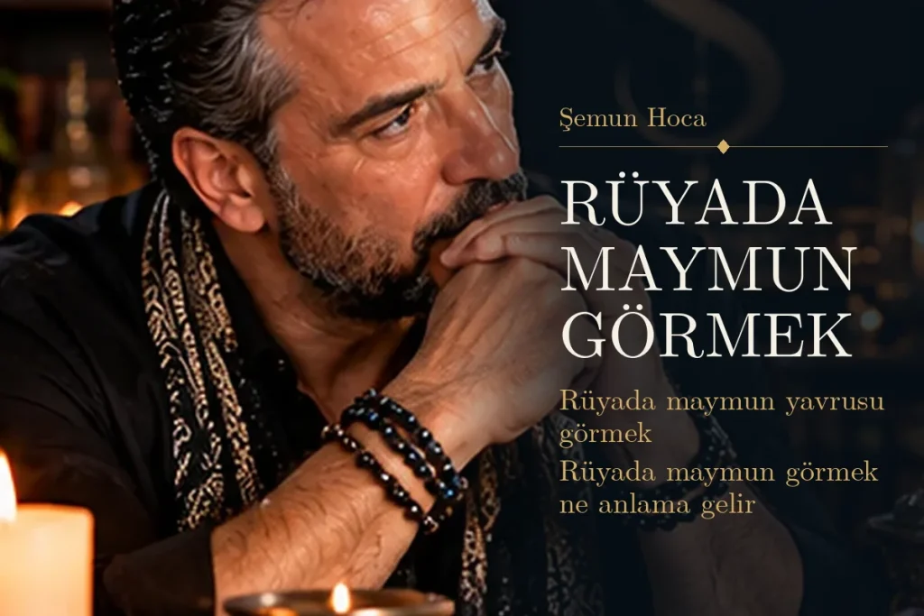 Rüyada maymun görmek tabiri — Şemun Hoca rüya yorumu: rüyada maymun yavrusu görmek