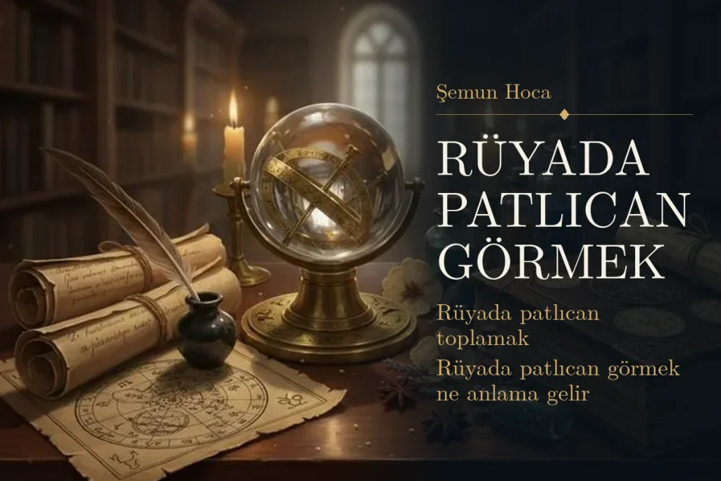 Rüyada patlıcan görmek tabiri — Şemun Hoca rüya yorumu: rüyada patlıcan toplamak