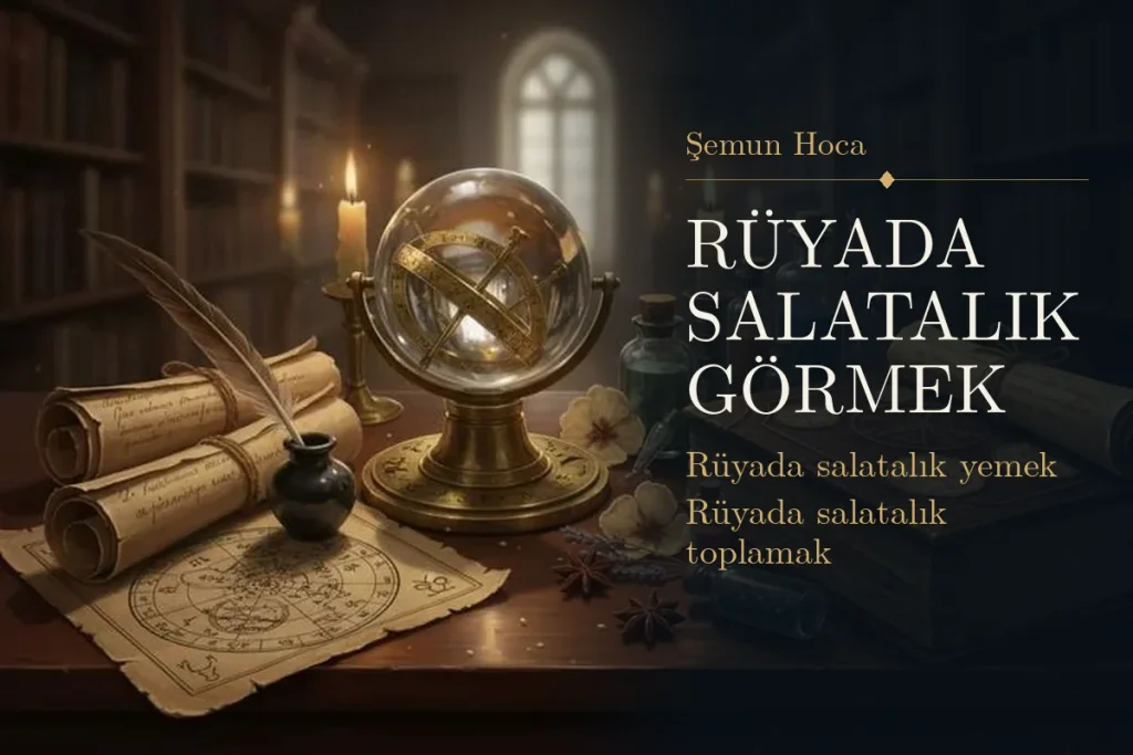 Rüyada salatalık görmek tabiri — Şemun Hoca rüya yorumu: rüyada salatalık yemek