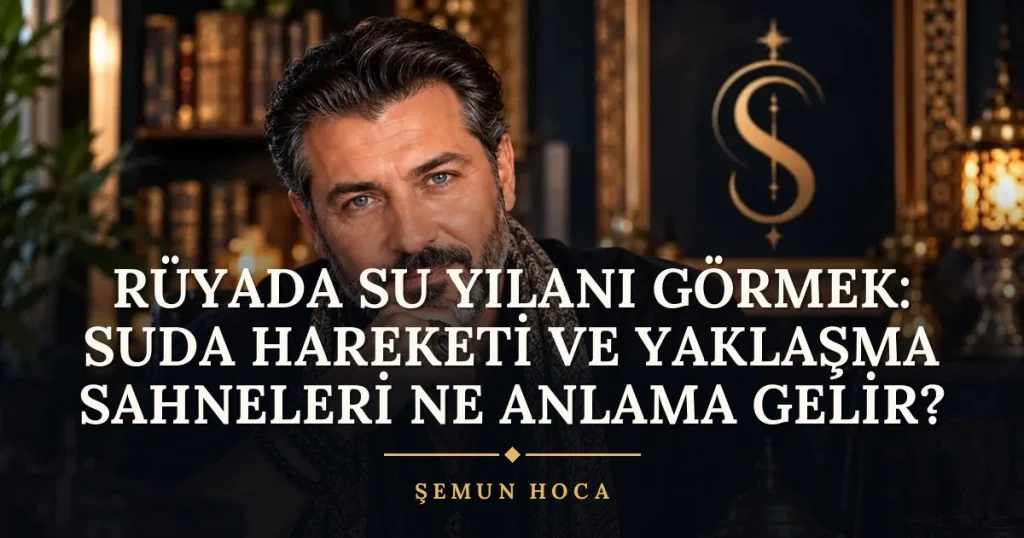 Rüyada Su Yılanı Görmek: Suda Hareketi ve Yaklaşma Sahneleri ne anlama gelir? Rüya tabiri ve anlamı – Şemun Hoca