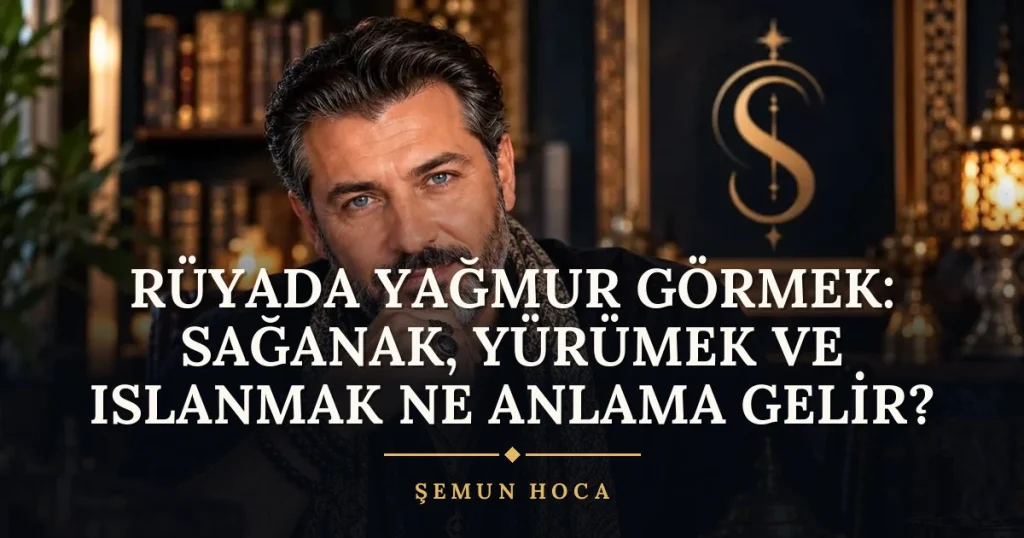 Rüyada Yağmur Görmek: Sağanak, Yürümek ve Islanmak ne anlama gelir? Rüya tabiri ve anlamı – Şemun Hoca