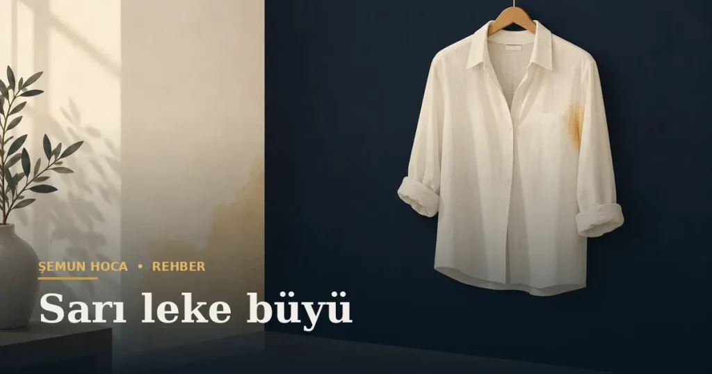 Sarı leke büyü — Şemun Hoca bilgi rehberi başlıklı görseli